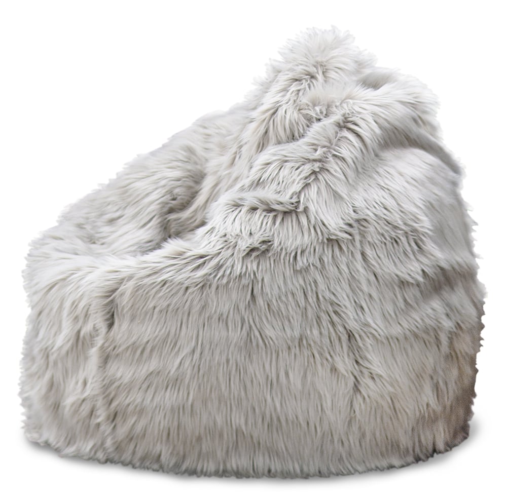 Layzen Fur Drop Shaped Beanbag